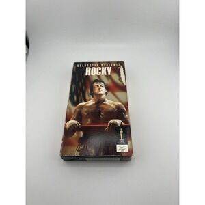 Rocky VHS (1976) Sylvester Stallone Tested Working